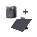 ECOFLOW Kit de Estación de Energía Portátil 2048Wh + Panel Solar Flexible 400W