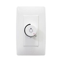 JWJ Placa con Dimmer Rotativo para Lamparas Incandescentes y/o Halógeno 300W / 127 V~ 60 Hz.