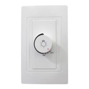 JWJ Placa con Dimmer Rotativo para Lamparas Incandescentes y/o Halógeno 300W / 127 V~ 60 Hz.