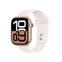 APPLE WATCH SERIES 10 GPS 42MM ROSE GOLD ALUMINIUM CASE WITH LIGHT