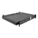 StarTech.com CHAROLA DESLIZANTE PERFORADA 2U AJUSTABLE DE RACK 22.7KG     .