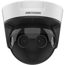 Hikvision Digital Technology PanoVu Series / Vista Panorámica 180° / 16 Megapixel en Total / 4 Lentes 2.8 mm (4 Lentes 4 Megapixel) / 20 mts IR / Exterior IP67 / IK10 / 12 Vcc / PoE+ / Micro SD