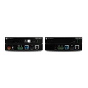 ATLONA Extensor 4K HDR HDMI Más de 100 M HDBaseT TX/RX con Ethernet, control, PoE y retorno de audio