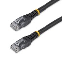 StarTech.com CABLE 91CM RED UTP RJ45 CAT6 ETHERNET GIGABIT MOLDEADO NEGRO