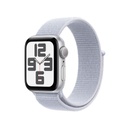 APPLE WATCH SE GPS 40MM SILVER ALUMINIUM CASE WITH BLUE CLOUD SPOR