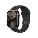 APPLE WATCH SERIES 10 GPS + CEL LULAR 42MM SLATE TITANIUM CASE WITH