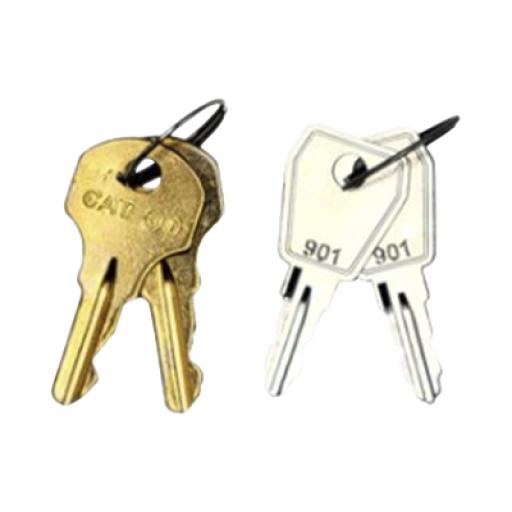 Hochiki Kit De Llaves De Repuesto y Acceso Para Gabinetes FireNet, FireNet Plus y FireNet L@titude (0100-03380)