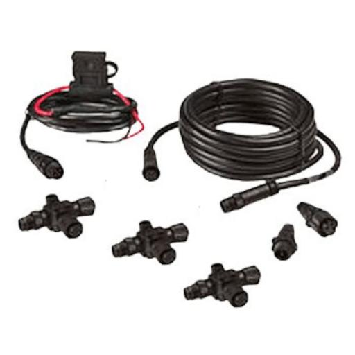 Simrad Kit de cables NMEA2000, incluye cable de alimentación, conectores T, terminadores y cable de 4.5 m