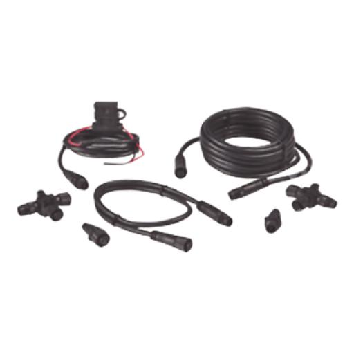 Simrad Kit de cables NMEA2000, incluye cable de alimentación, 2 conectores T, terminadores, cable de 60 cm y cable de 4.5 m