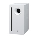 YAMAHA Subwoofer pasivo de 10 pulgadas | 100W + 100W(RMS)  | Conexión para 4 altavoces satelitales | Blanco