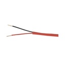 Linkedpro Alambre de Alarma contra Incendios - Bobina de 305 Metros: 2 x 16 AWG, Rojo, Tipo FPLR, (UL) FT4, Ideal para Sistemas de Detección y Evacuación de Incendios