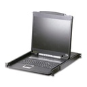 ATEN Consola LCD VGA PS/2 de 19 pulgadas con cable (US99KB/USKB/SPKB)/con (EE. UU./UE) ATEN.
