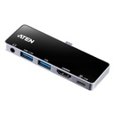 ATEN USB-C Travel Dock con Power Pass-Through