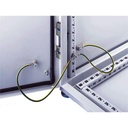 HOFFMAN Kit de Accesorios de Tierra Física, Para Gabinetes ProLine, Incluye 6 Cables 12 AWG de 411 mm de Largo Con Terminaciones de Anillo y Accesorios de Montaje M6