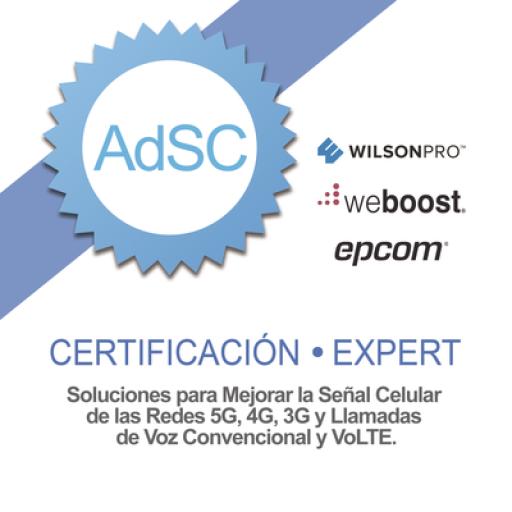 Syscom Certificación en Amplificadores de Señal Celular para Mejorar la Cobertura Celular 2G, 3G, 4G, 5G y llamadas VoLTE y convencionales.