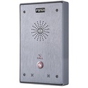 Fanvil Intercomunicador IP, 2 líneas SIP, 2 relevadores con botón para llamada, anti-vandálico, IP65 e IK10, PoE