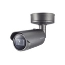 Hanwha Camara Bala IP 2MP con IA / Lente Motorizado 4.38 a 9.33mm / P-Iris / WDR 120dB / H.265 / RanuraSD / Protección IP67 IK10 NEMA4X