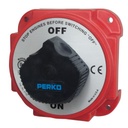 PERKO Switch Selector de Batería y Alternador On / Off de Servicio pesado,  para Sistemas Eléctricos Marinos