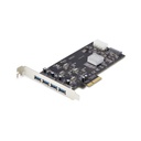 StarTech.com TARJETA PCIE 4 PUERTOS USB-A UNIVERSAL 3 EN 1 DE LAPTOP