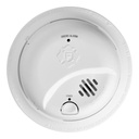 First Alert Detector de Humo Autónomo, No Requiere Panel, Con Botón para Silenciar, Sensor por Ionización