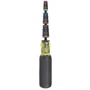 Klein Tools Juego de Dados Girados Resistentes al Impacto 7 en 1 con Mango