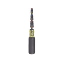 Klein Tools Juego de Dados Girados Resistentes al Impacto 7 en 1 con Mango