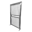 AccessPRO Puerta Lateral Para Torniquetes de Acero Inoxidable 