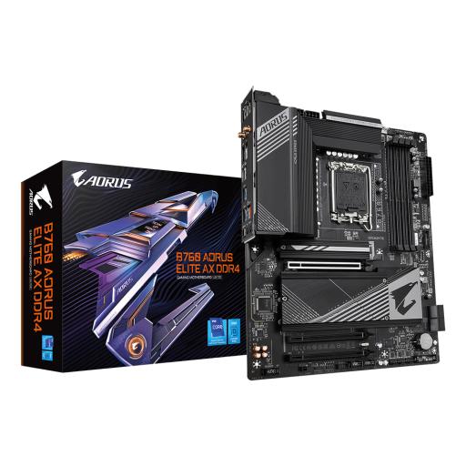 ADATA AORUS B760 A ELITE AX DDR4 LGA 1700 MATX HDM/VGA MOTHERBOARD