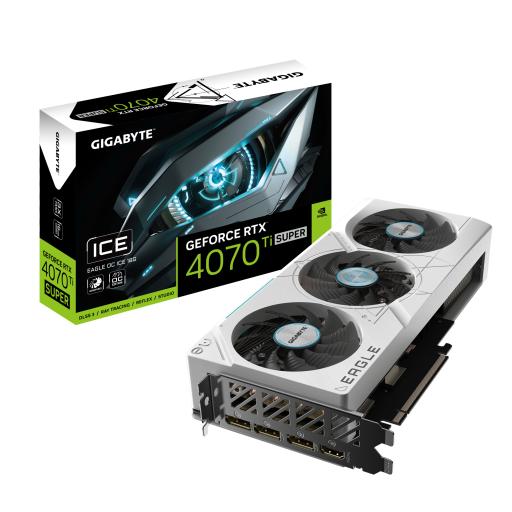 ADATA GIGABYTE RTX 4070 EAGLE OC ICE 16G HDMI/DP/PCI 4 VIDEO CARD
