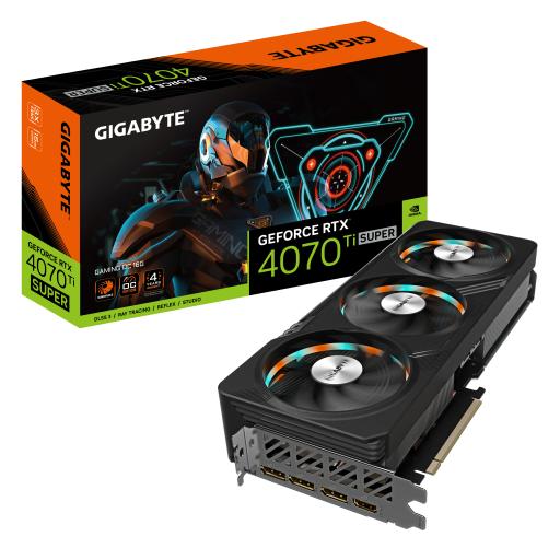 ADATA GIGABYTE RTX 4070 TI SUPER GAMING OC 16G HDMI/DP VIDEO CARD