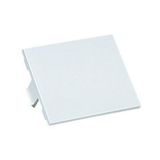 Panduit Módulo de tapa ciega (Inserto Ciego), de 1/2, Color Blanco Mate, 1 Pieza