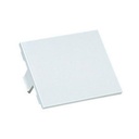 Panduit Módulo de tapa ciega (Inserto Ciego), de 1/2, Color Blanco Mate, 1 Pieza