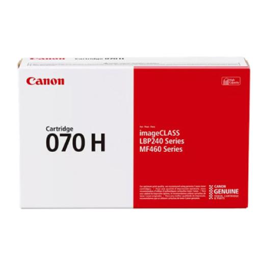 Canon Cartucho de Tóner Canon 070 H Rendimiento 10200 Páginas Negro
