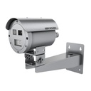 Hikvision Digital Technology Bala IP Térmica Dual / Termico 7 mm (256 X 192) + Óptico 4 mm (4 MP) / Termométrica / Detección de Temperatura / IP68 / 30 mts IR / Antiexplosión / Anticorrosión