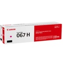 Canon Cartucho de Tóner Canon 067 H Rendimiento 2350 Páginas Magenta