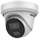 Hikvision Digital Technology Turret IP 4 Megapixel / Lente 2.8 mm / 40 mts IR / Exterior IP67 / DARKFIGHTER / Audio y Alarma I/O / PoE / ONVIF / Micro SD / 4 Analíticos: AcuSense, Deteccion Facial, Conteo de Personas por Cruce y Zona
