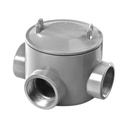 RAWELT Caja con Tapa Tipo GRT de 1/2" (12.7mm) / Caja a Prueba de Explosión / Para Áreas Peligrosas  / Libre de Cobre.
