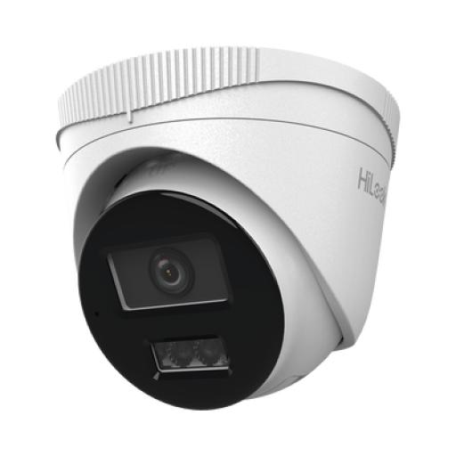 Hikvision Digital Technology HiLook Series / Turret IP de 2 Megapixel   / Lente 2.8 mm / 30 mts IR / Micrófono Integrado / Exterior IP67 / PoE / dWDR / H.265+ / ONVIF