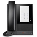POLY Poly Telefono IP multimedia empresarial CCX 400 para Microsoft Teams y habilitado con PoE