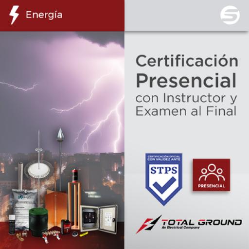 Syscom Certificación Oficial en Tierras Físicas y Pararrayos Total Ground (Válida Ante Secretaría del Trabajo)