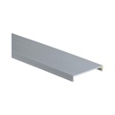 Panduit Tapa para Canaleta Ranurada, de 3.25 in de Ancho,  1.38 m de Largo, Color Gris