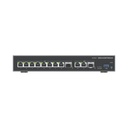 Grandstream Networks 4 en 1: Firewall, Router, PBX IP, Switch 10 Puertos Gigabit (4 PoE) + 2 Puertos SFP 2.5 Gigabit