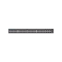 Grandstream Networks Switch Capa 3 PoE+ Administrable / 48 puertos 10/100/1000 Mbps + 6 Puertos SFP+ de 10 Gigabits / Hasta 740W / Compatible con GWN Cloud.