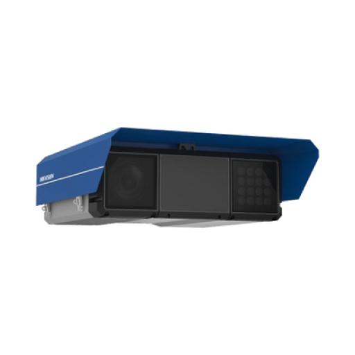 Hikvision Digital Technology Cámara de Tráfico ANPR de 9 MP / 4096 × 2160 / Integración de Radar y Luz Suplementaria / Análisis de Violaciones de Tráfico / Montaje Lateral Conveniente / Protección IP66 IK10