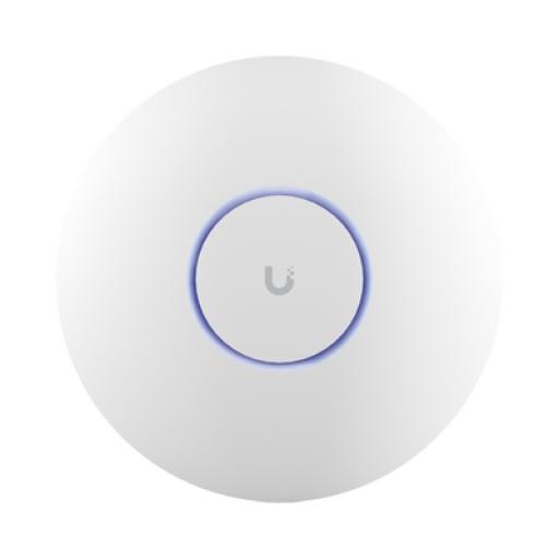 UBIQUITI INC. Access Point UniFi WiFi 7 Pro soporta 6 GHz, para interior en techo, 6 streams totales, MU-MIMO 2x2 en cada banda, tribanda, puerto 2.5 GBE. NO incluye POE