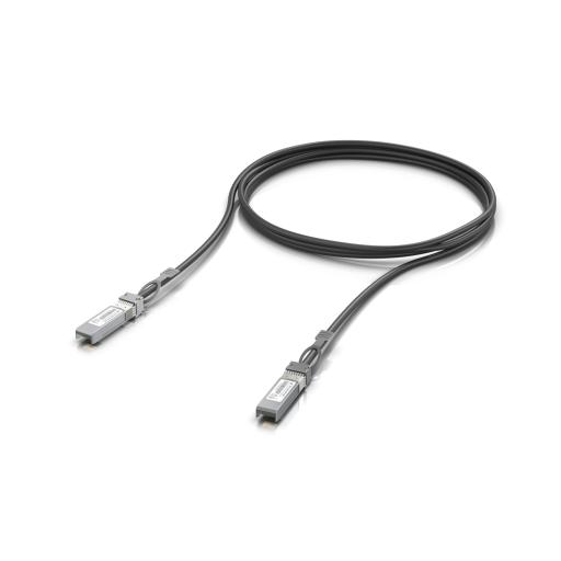 UBIQUITI INC. Cable de conexión directa DAC de 3 metros SFP+ 1/10Gbps, ideal para switches UniFi