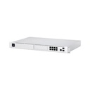 UBIQUITI INC. UniFi OS Console: Dream Machine Pro, con 1 puerto WAN Gigabit RJ45, 1 puerto WAN 10G SFP+ / 8 puertos LAN Gigabit RJ-45, y una bahía de HDD 3.5" (No incluye HDD), Integra todas las aplicaciones UniFi