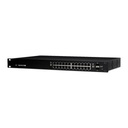 UBIQUITI INC. Switch EdgeMAX administrable de 24 puertos Gigabit con PoE+/PoE Pasivo 24V + 2 Puertos SFP, 250 W