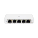 UBIQUITI INC. Switch UniFi Administrable Compacto de 5 Puertos 10/100/1000 Mbps, soporta entrada de PoE 802.3af/at