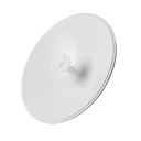 UBIQUITI INC. Antena Direccional airFiber X, ideal para enlaces Punto a Punto (PtP), frecuencia 5 GHz (4.9 - 5.8 GHz) de 30 dBi slant 45
